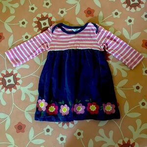 Boden dress with embroidered details, 12-18mths